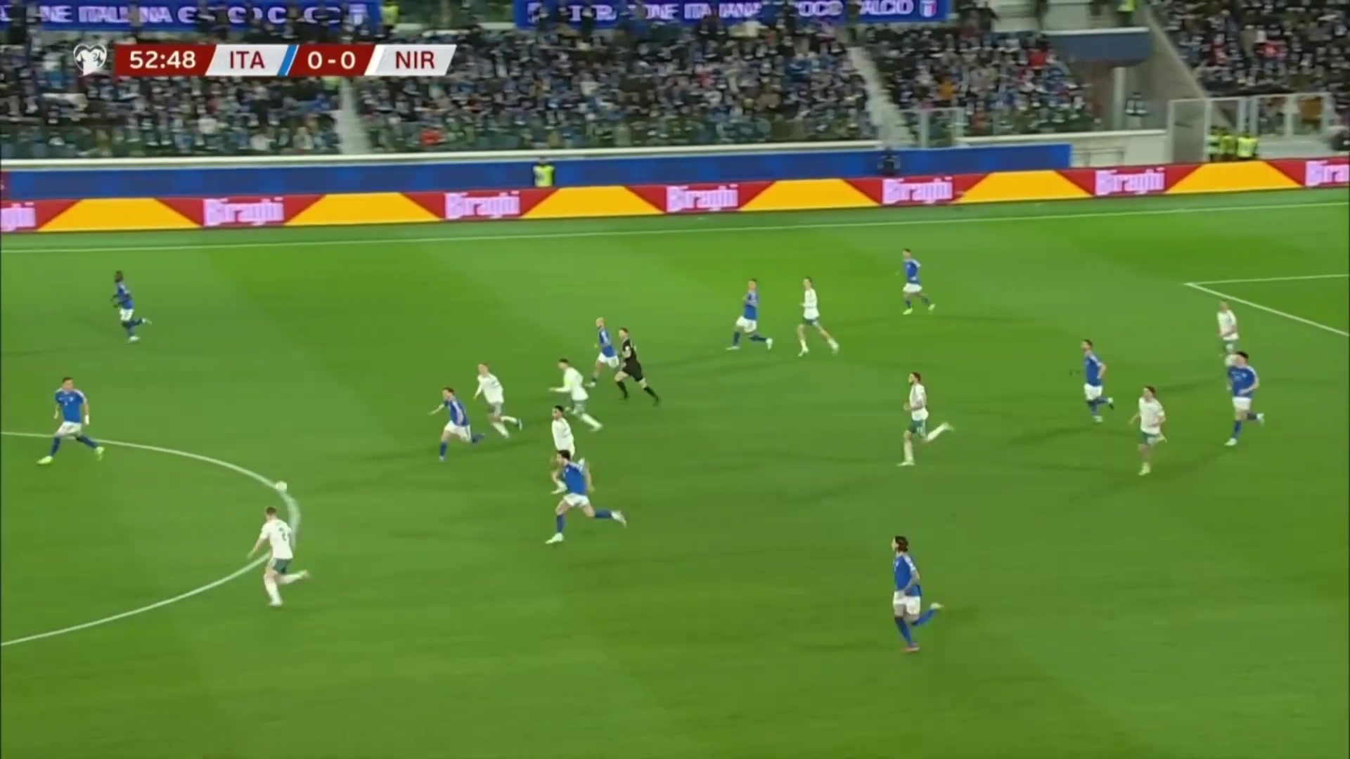 送礼不要北爱尔兰回传失误雷特吉单刀机会趟大后还犯规了