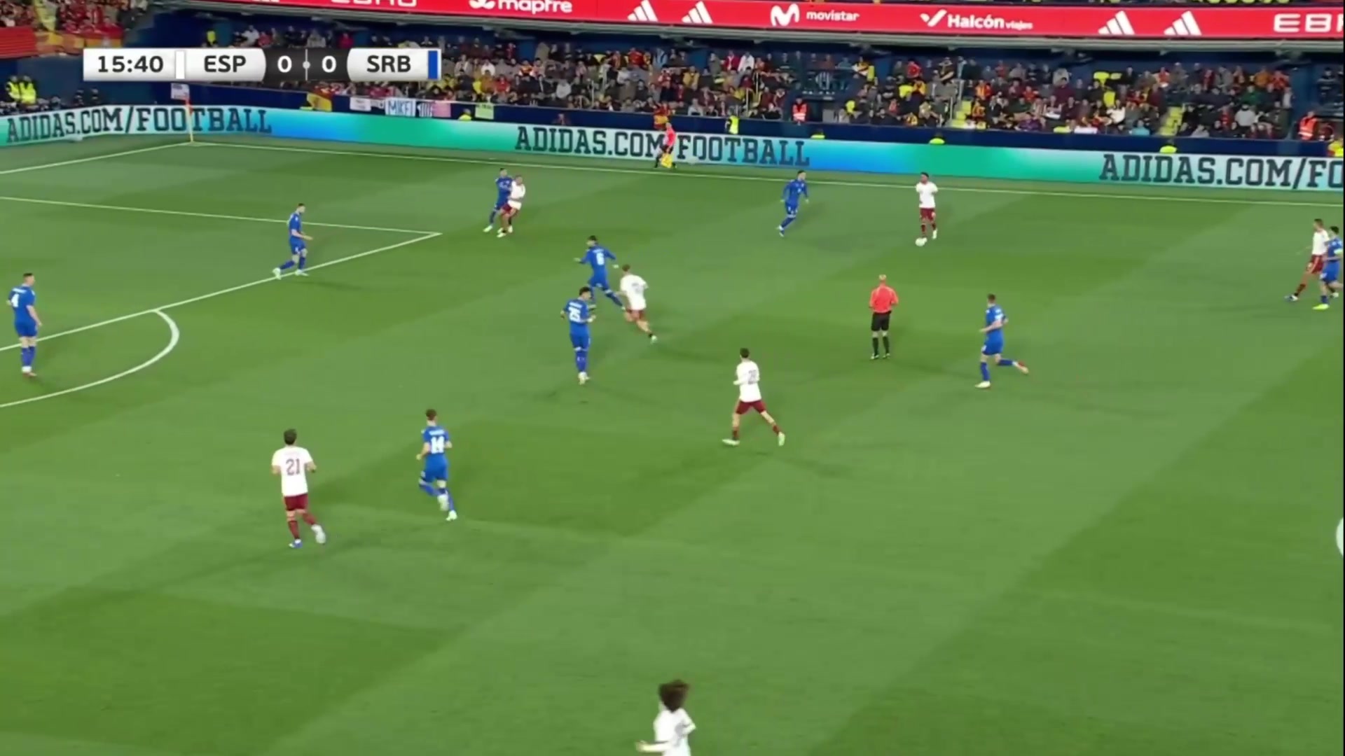 费尔明弧顶分球助攻巴埃纳精妙一漏奥亚萨瓦尔抽射先下一城