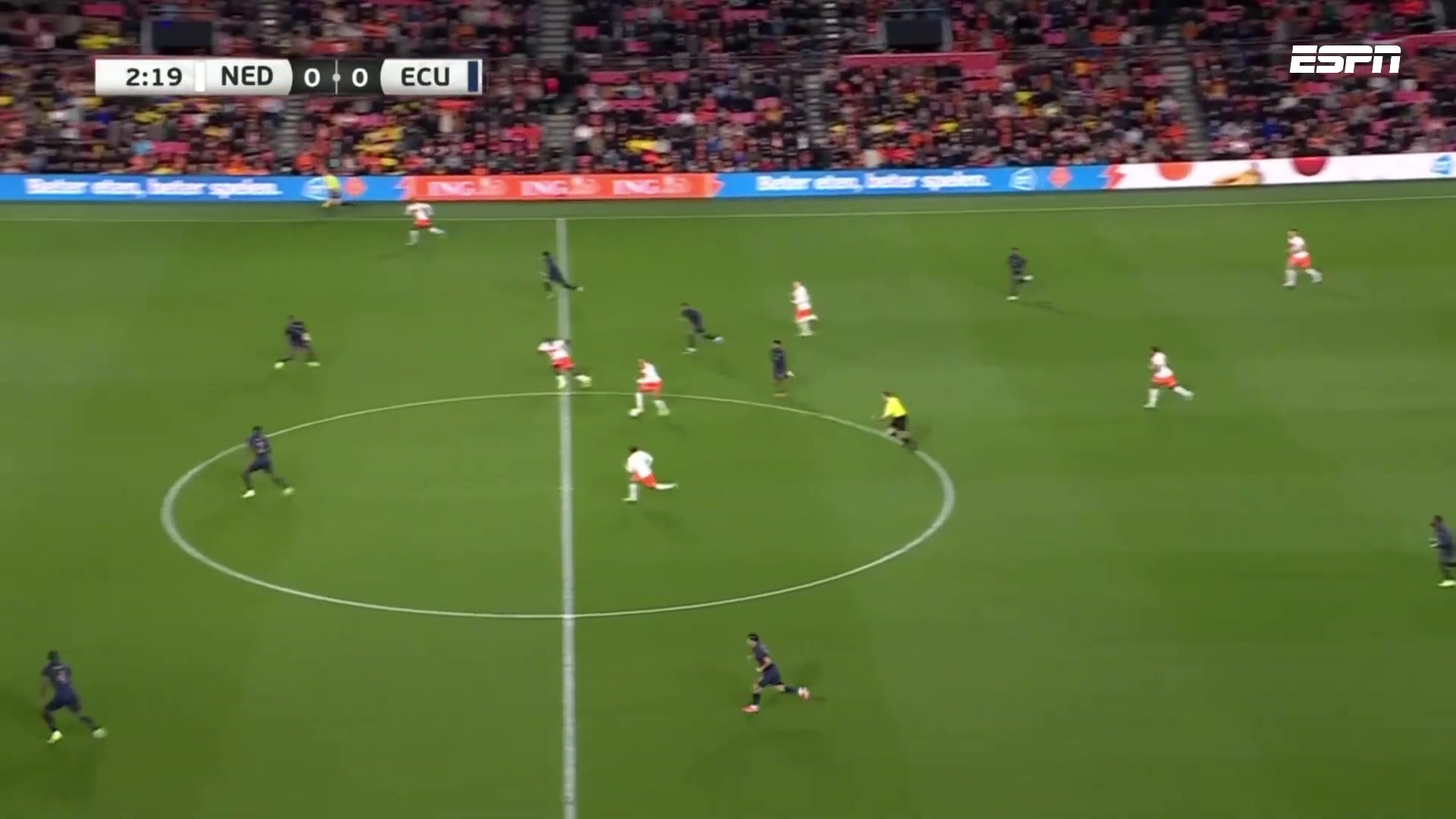 集锦友谊赛-加克波造乌龙邓弗里斯直红 十人荷兰1-1厄瓜多尔